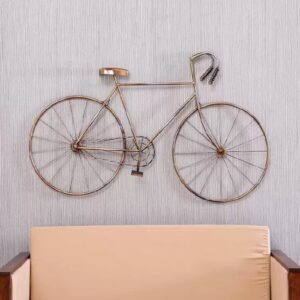 cycle art on wall