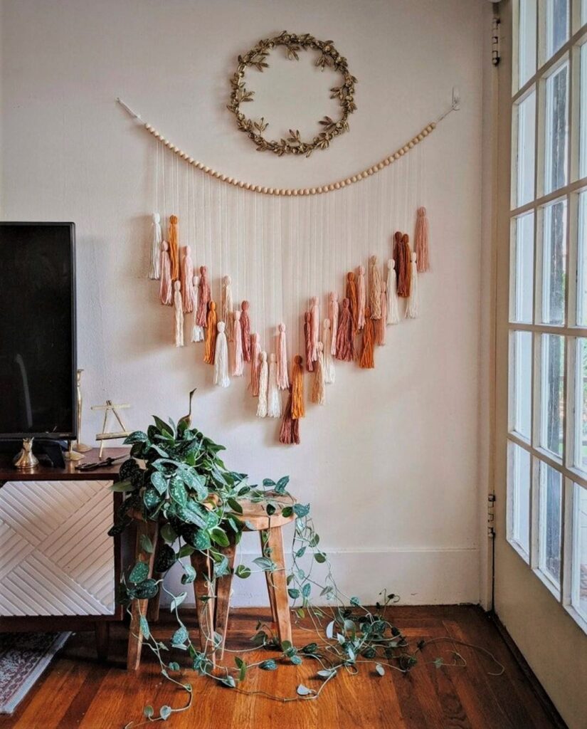 Boho Macrame Arch Wall Hook – SoBoho Home Decor