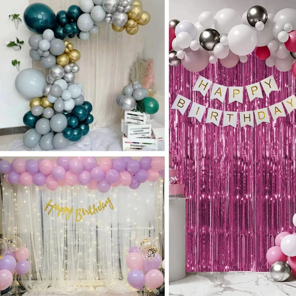 Backdrop for Birthday Decorations