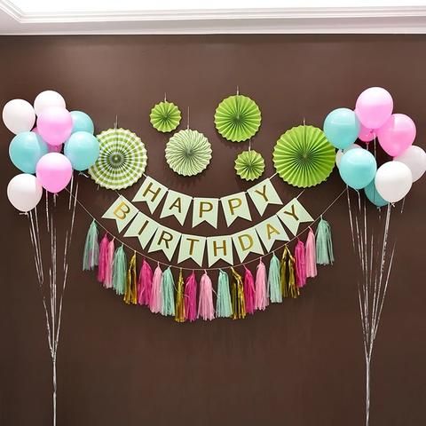 DIY Birthday Decoration Ideas at Home