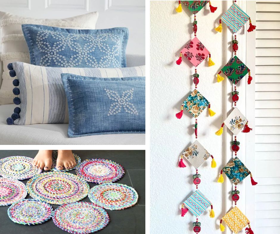 DIY Fabric Decor | DIY Home Decor Ideas