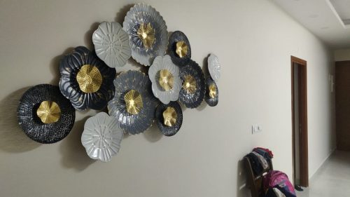 Curtain of Sea Shells Metal Wall Art Panel photo review