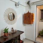 Sunflower Inspired Round Metal Wall Mirror photo review