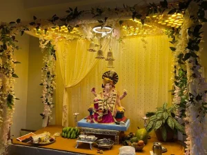 Ganpati Decoration Ideas for Home