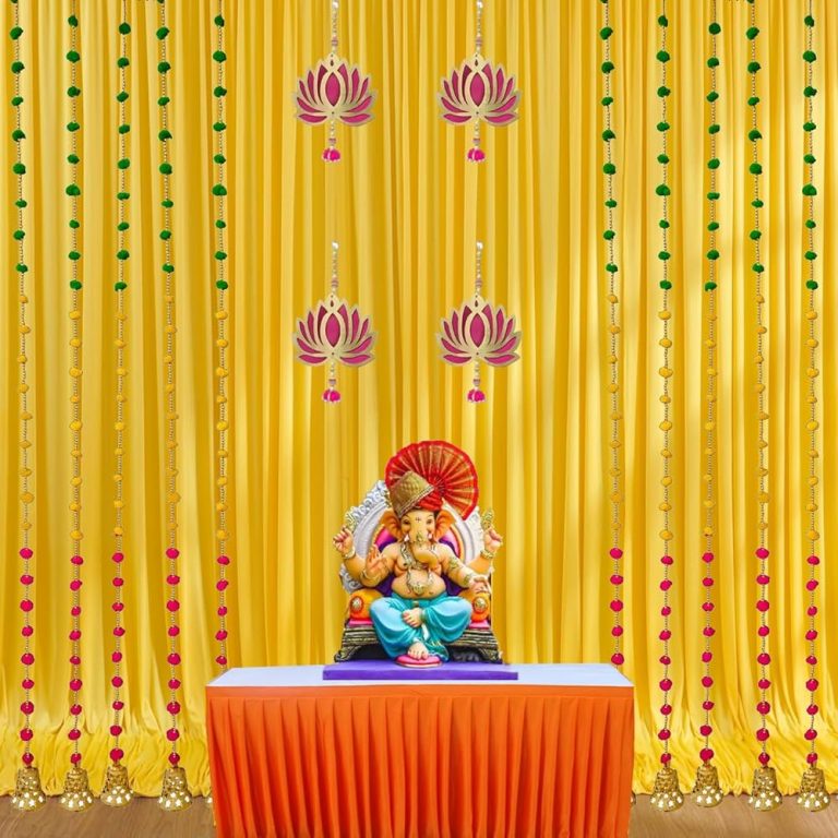 Ganpati Decoration Ideas for Home - YF Decor