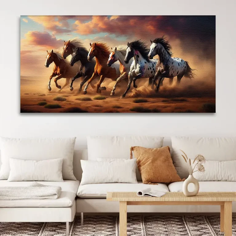 7 Horse Painting vastu
