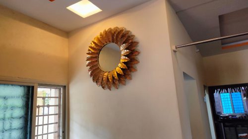 Sunflower Inspired Mirror Wall Art photo review