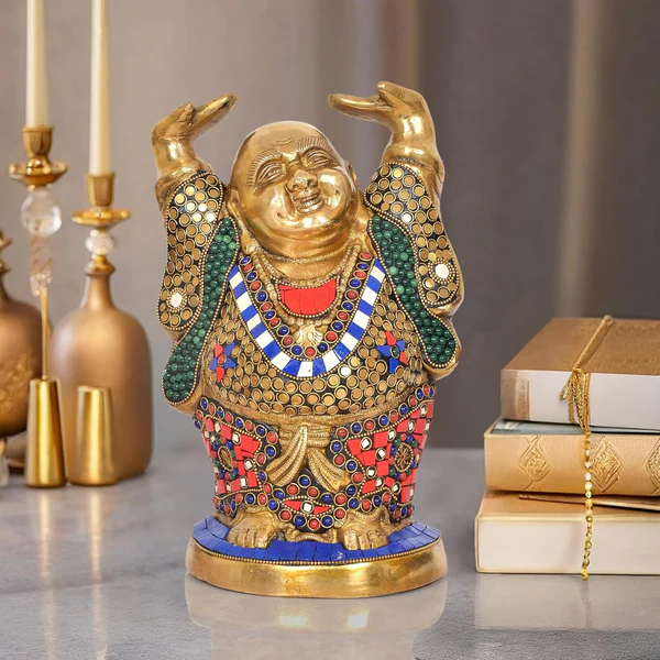 Brass Laughing buddha