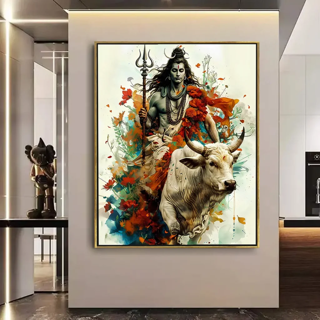 Lord Shiva vastu painting