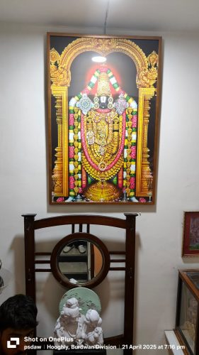 Shree Venkateshwara Glamorous Acrylic Canvas Painting photo review