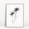 Ethereal Ink Flowers on Whisper