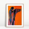 Embrace of Colorful Angelic Wings