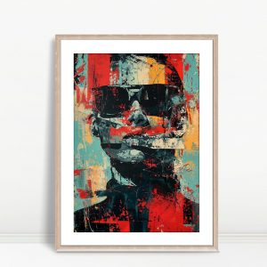 Cool Rebel in Bold Grunge Colors