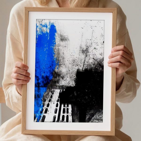 Urban Blue Abstract Motion - Image 2