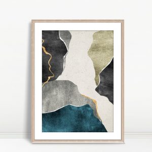 Earthstone Contour Modern Abstraction