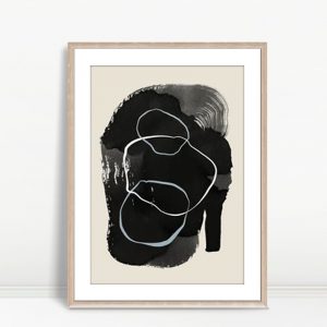 Monochrome Organic Ring Abstraction