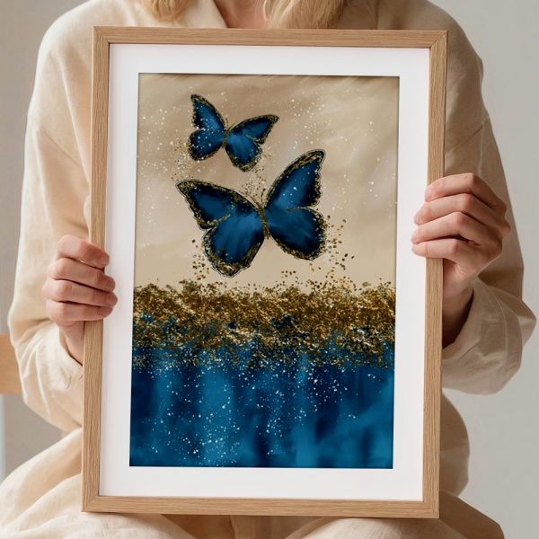 Sapphire Flight Glitter Butterflies - Image 2
