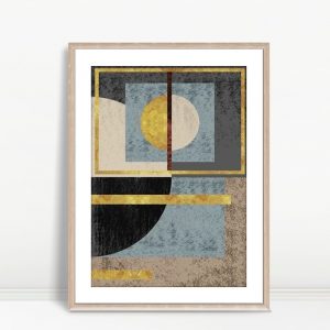Golden Window Modern Geometry