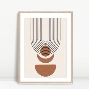 Boho Geometric Arches and Shapes
