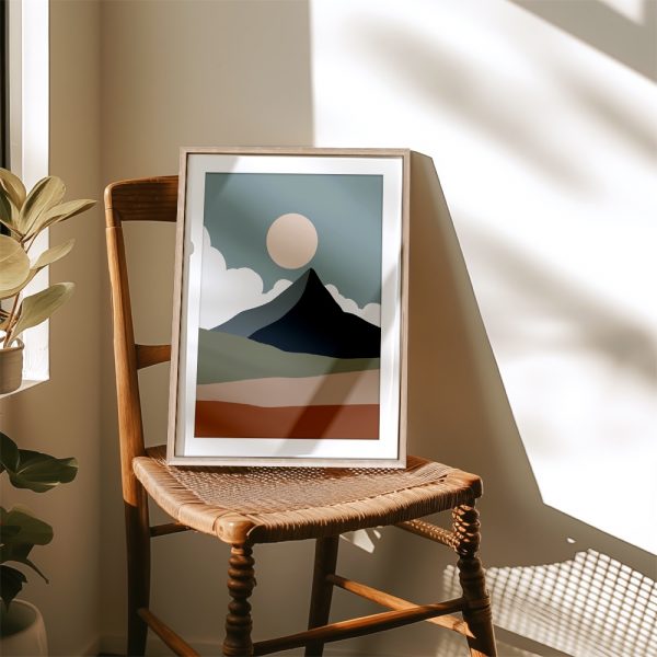 Mountain Peak with Full Sun - Image 4