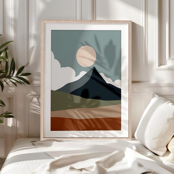 Mountain Peak with Full Sun - Image 5