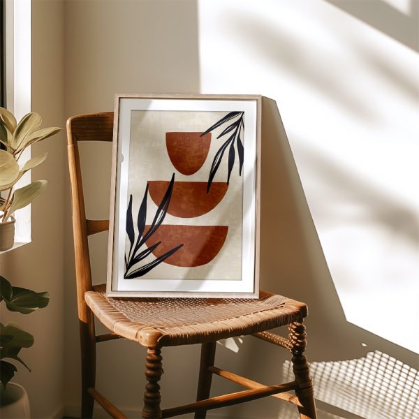Layered Bowls with Black Leaves - Image 4