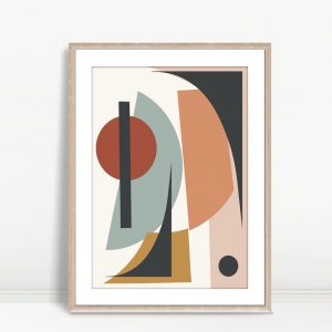 Bold Shapes Modern Art Deco