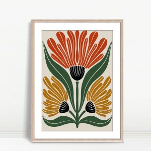 Vintage Bloom Botanical Boho Style