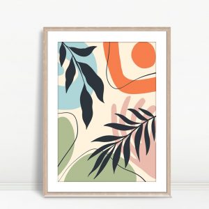 Playful Garden Boho Wall Art