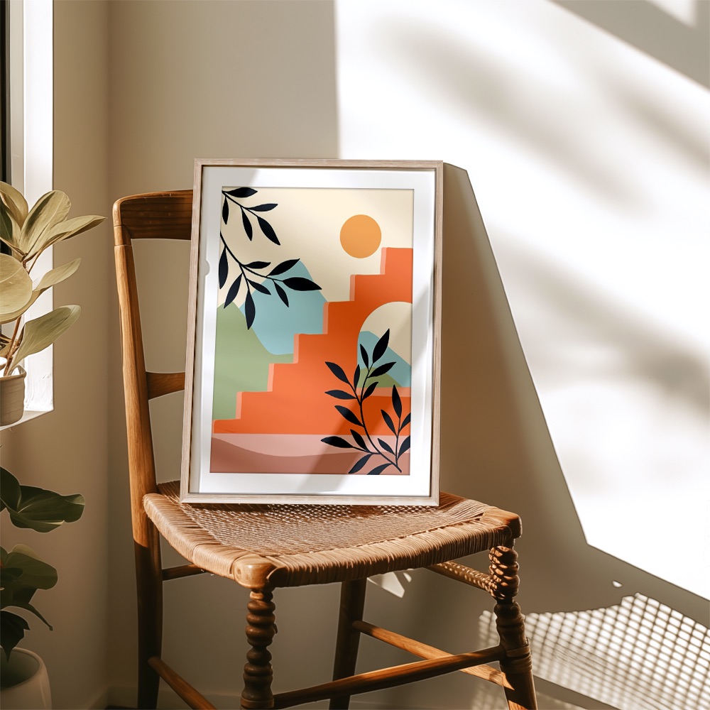Modern Boho Painting for Home decor