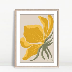 Monstera Leaf Boho Wall Art