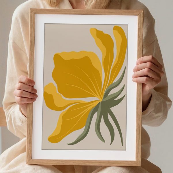 Monstera Leaf Boho Wall Art - Image 2