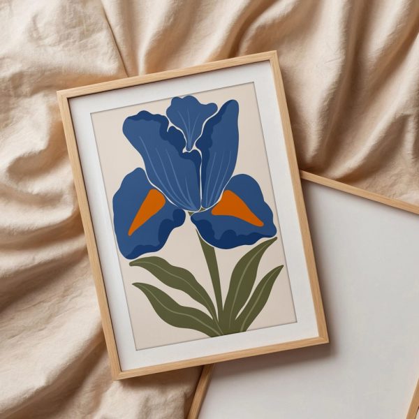 Layered Terracotta Boho Floral Art - Image 3