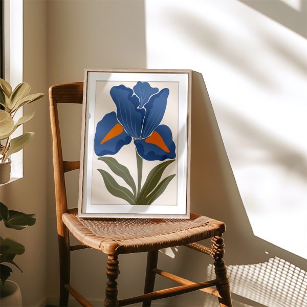 Layered Terracotta Boho Floral Art - Image 4