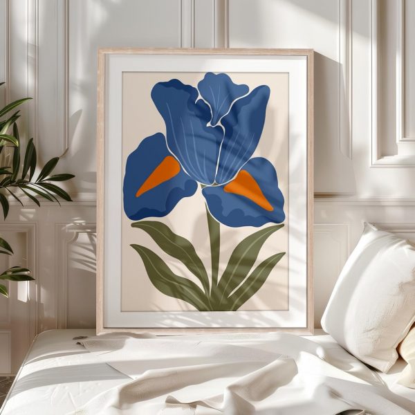 Layered Terracotta Boho Floral Art - Image 5
