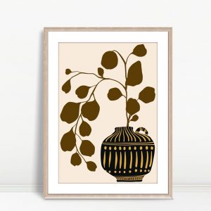 Delicate Wildflowers Cream Background