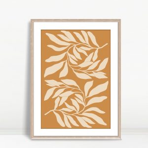Soft Peach Blooms Boho Style
