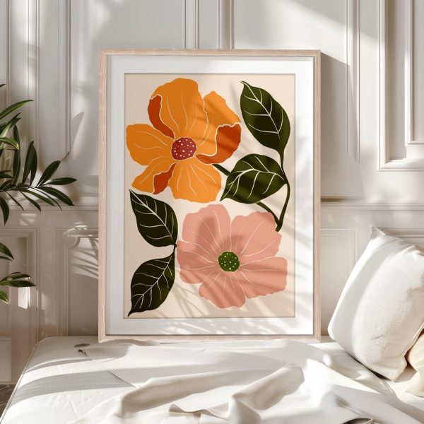 Bold Jungle Leaf Boho Print - Image 5
