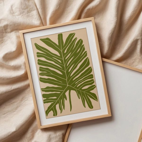 Tropical Boho Fern Leaf Illustration - Image 3