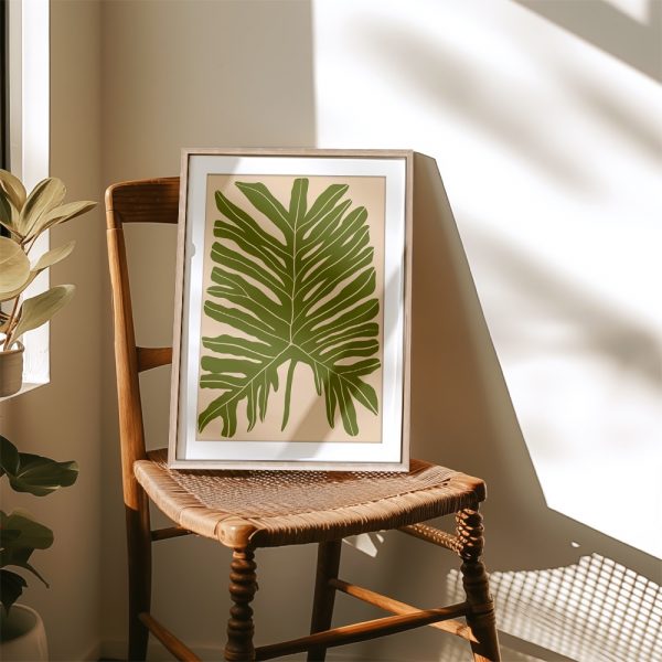 Tropical Boho Fern Leaf Illustration - Image 4