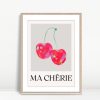 Ma Chérie Cherry Duo Bar Print