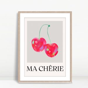Ma Chérie Cherry Duo Bar Print