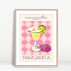 Mamacita Needs Margarita Fiesta Print