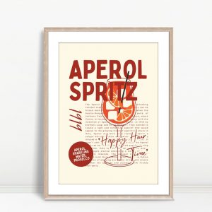 Aperol Spritz Happy Hour Graphic