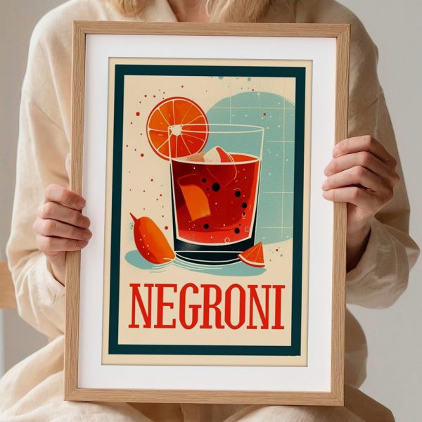 Negroni Retro Citrus Cocktail - Image 2