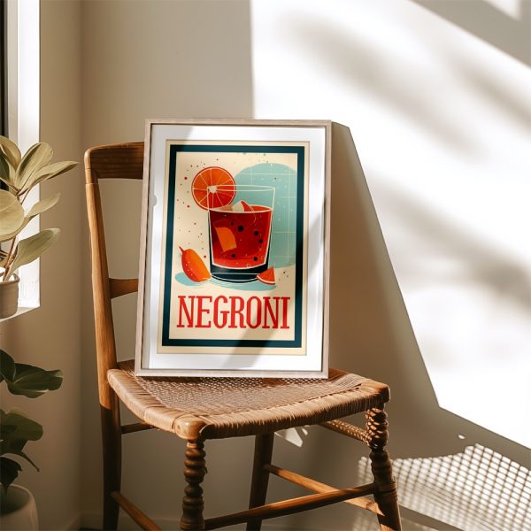 Negroni Retro Citrus Cocktail - Image 4