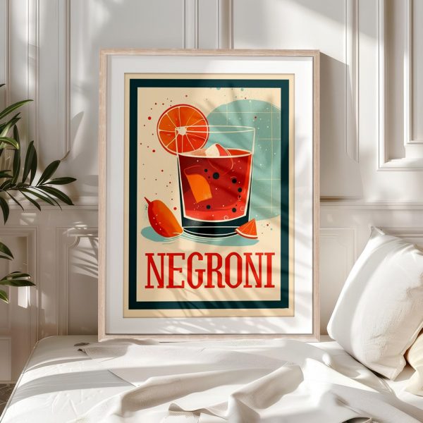 Negroni Retro Citrus Cocktail - Image 5