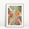 Cheers In The Garden Cocktail Gathering Art