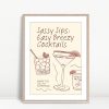 Sassy Sips Easy Breezy Cocktail Art