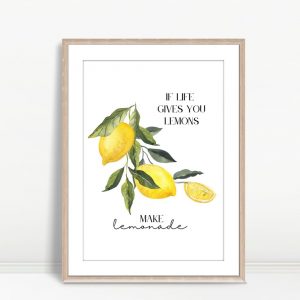 If Life Gives You Lemons Art